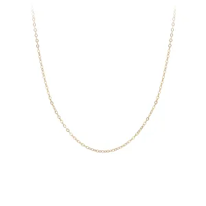 14K Gold Extra Light Flat Oval Chain