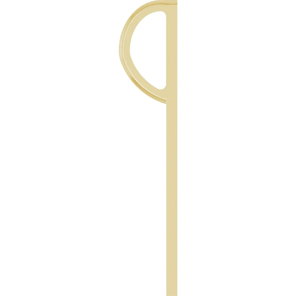 14K Gold XOXO Charm/Pendant