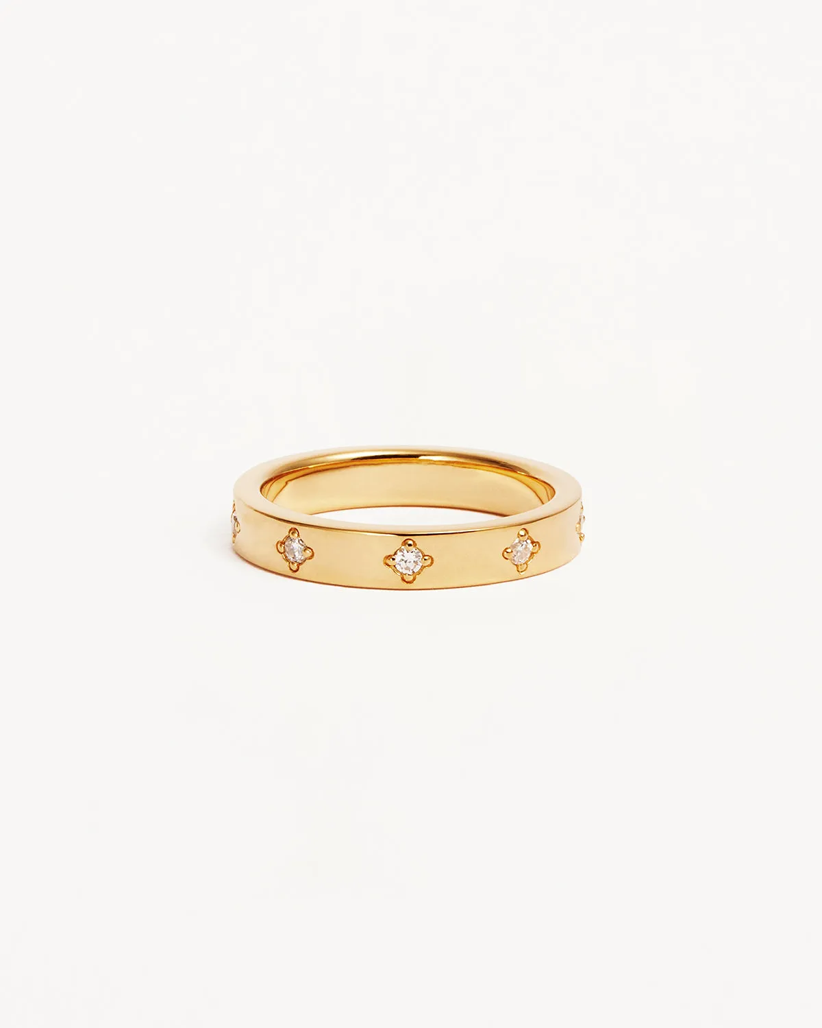 18k Gold Vermeil Infinite Light Ring Bycharlotte