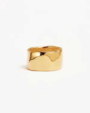 18k Gold Vermeil Muse Ring Bycharlotte