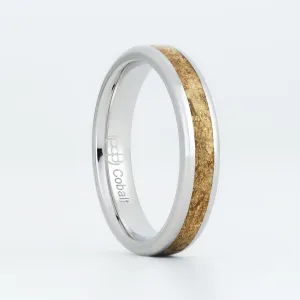 24K Gold Leaf Stackable Ring