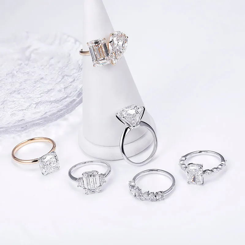 6 Stone Assorted Diamond Gold Band | 1.14 ct