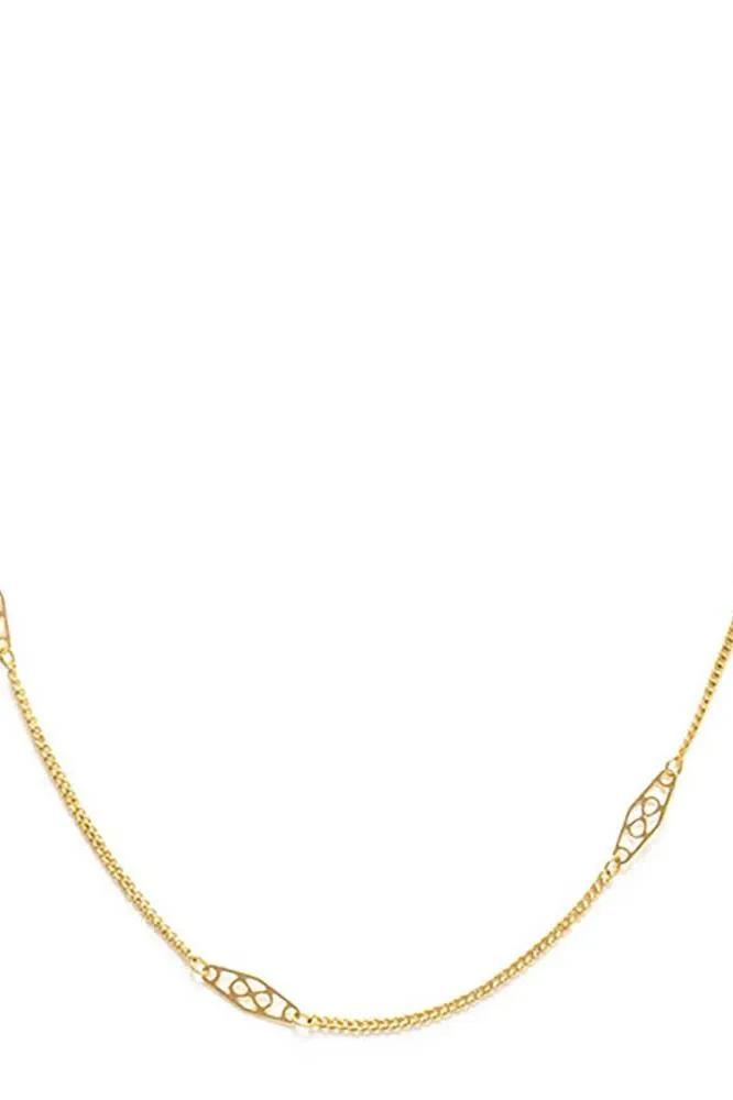 Amano Vintage Station Chain Necklace