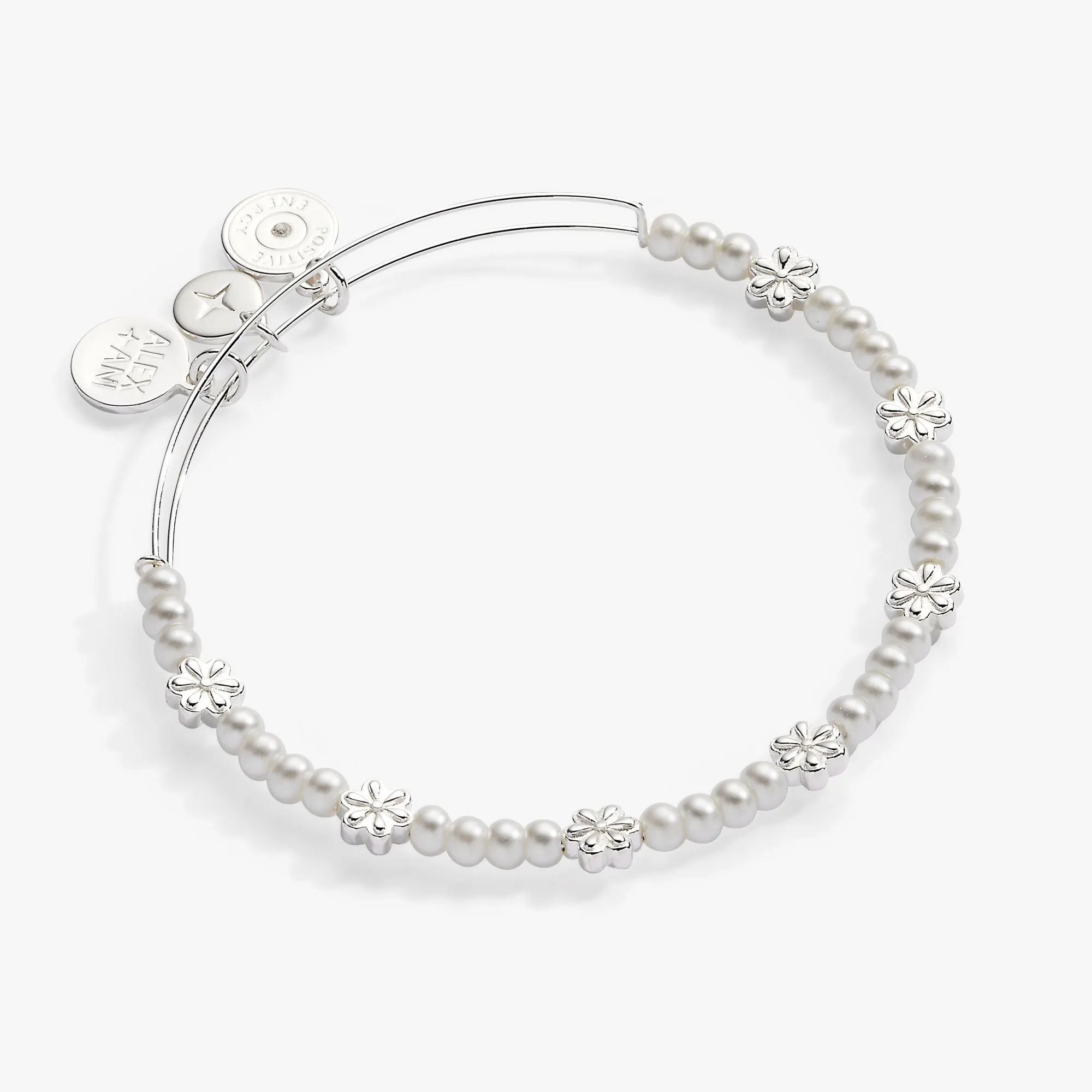 Beaded Daisy Bangle