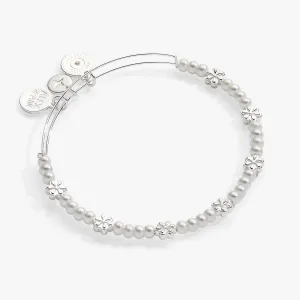 Beaded Daisy Bangle