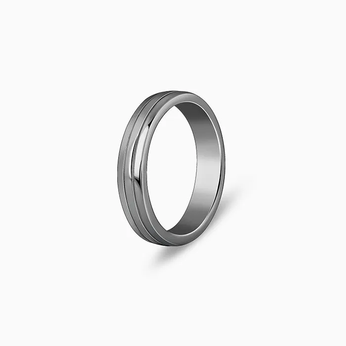 Black Rhodium Royale Band For Him Giva
