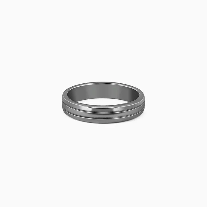 Black Rhodium Royale Band For Him Giva