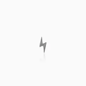 Black Rhodium Thor Stud For Him Giva