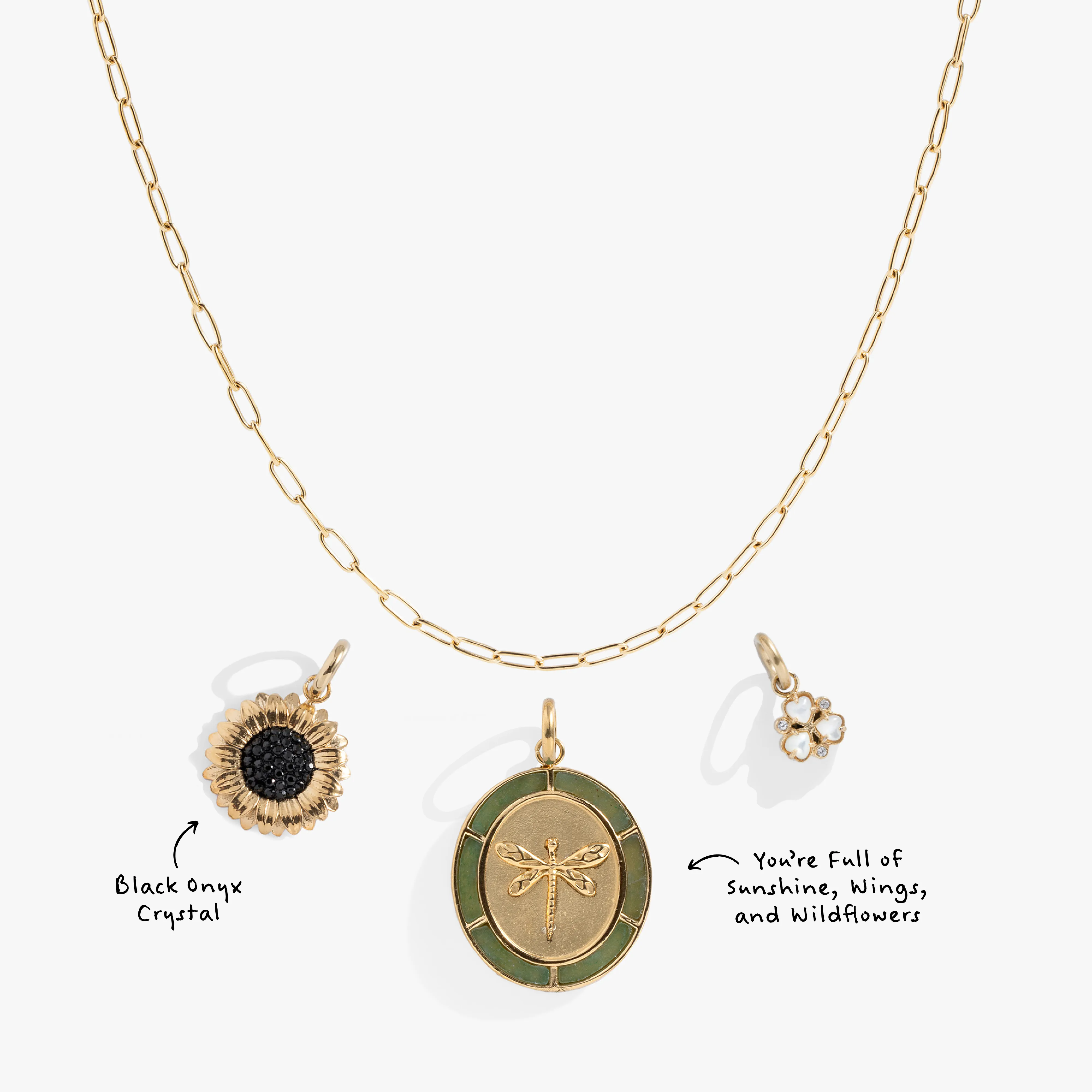 Botanical Babe Necklace Charm Bundle