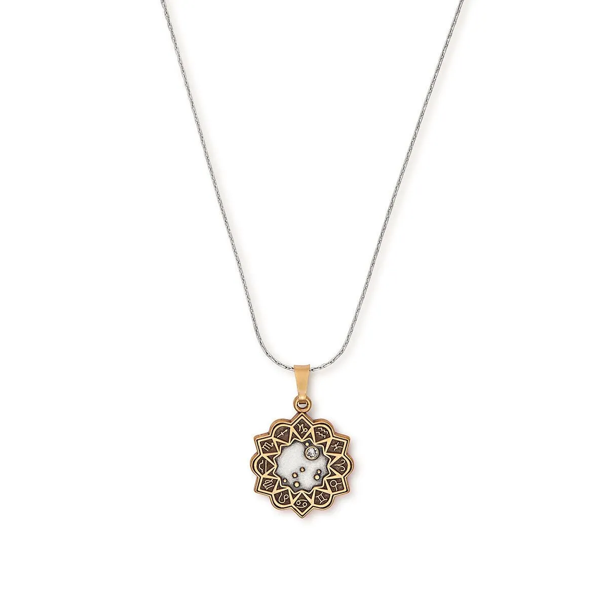 Capricorn Zodiac Charm Necklace