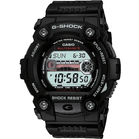 Casio G-Shock Tide Graph Men's Black Watch GW-7900-1ER