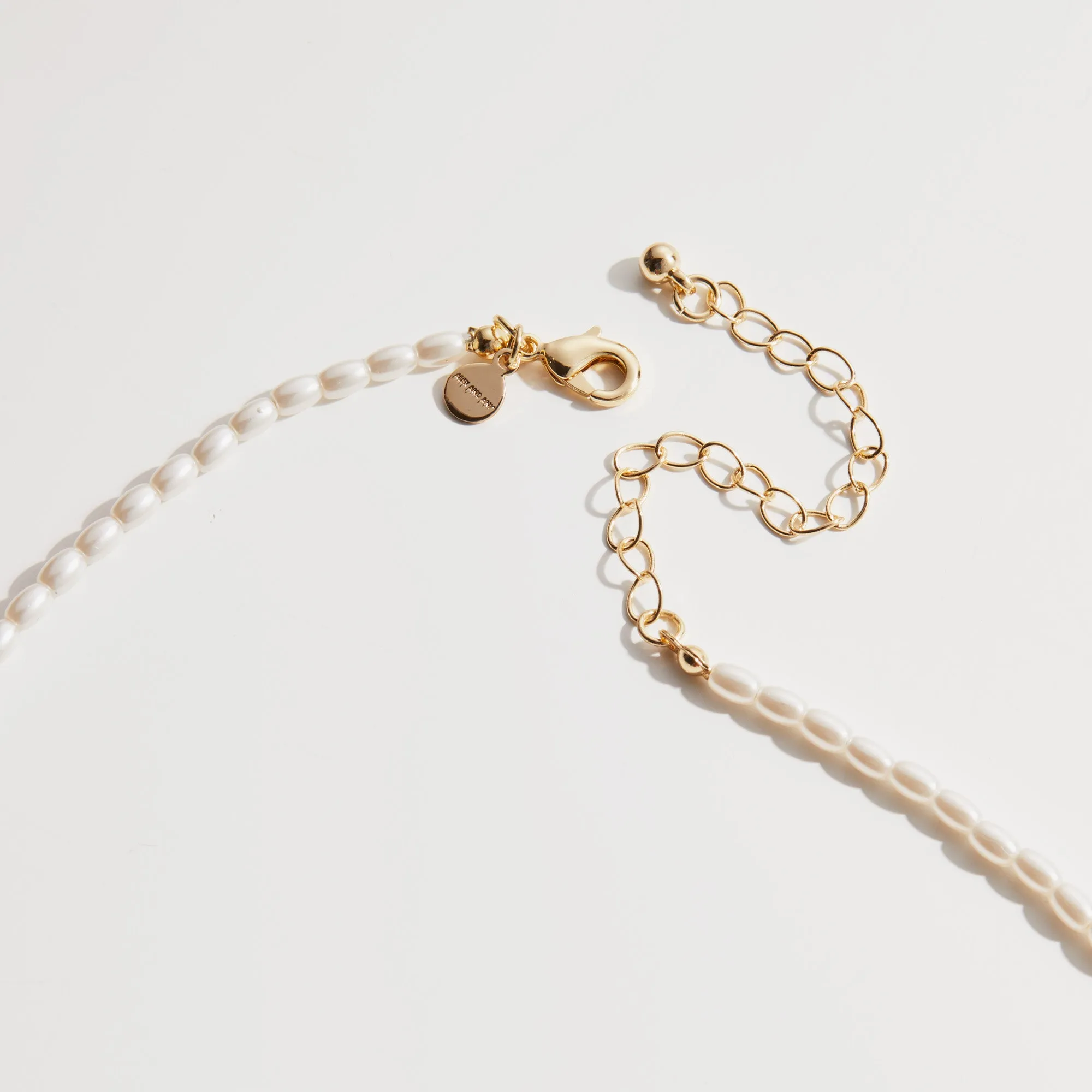 Celebration Red, White and Blue Pearl Necklace