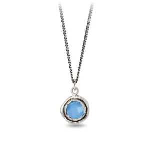 Chalcedony Faceted Stone Talisman