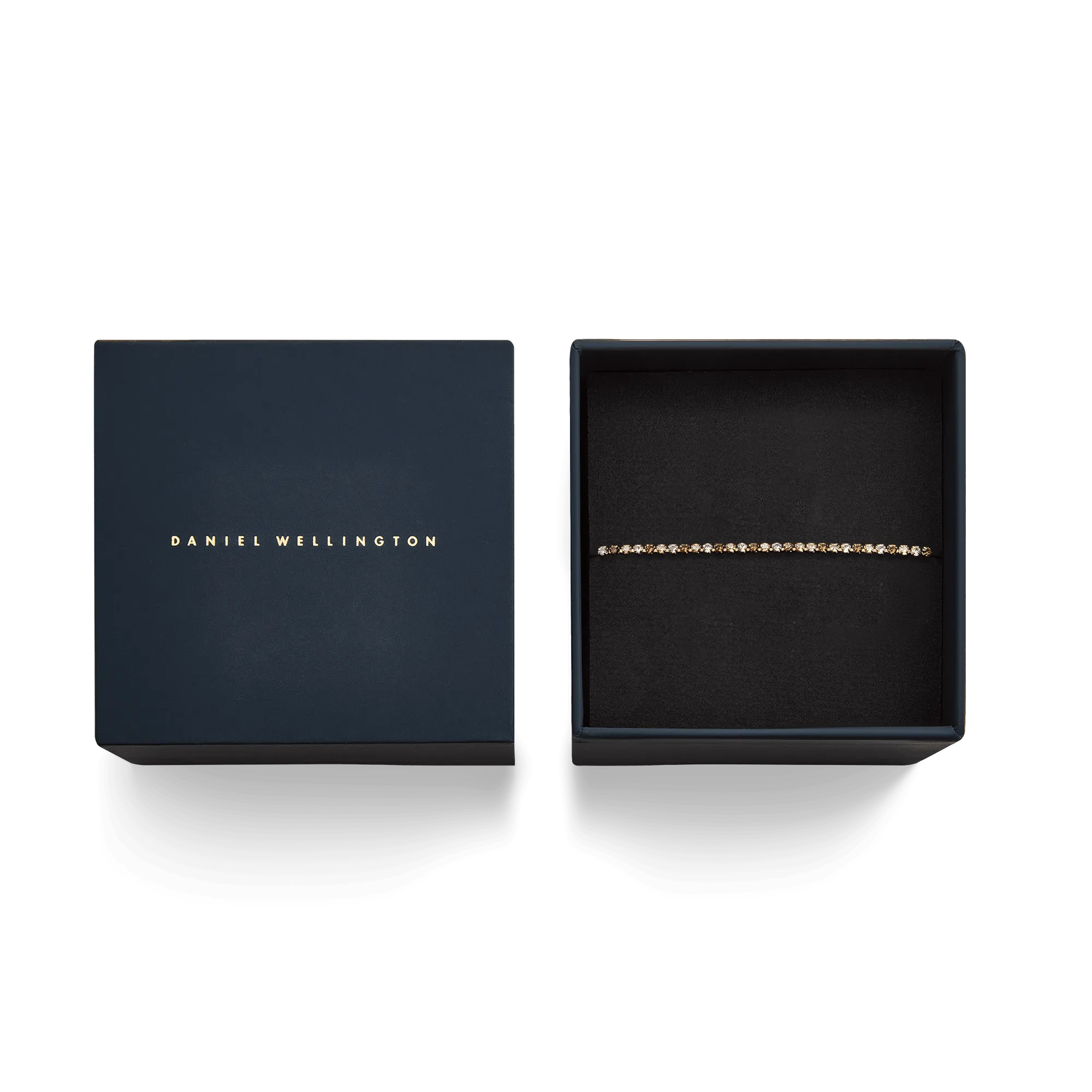 Classic Tennis Bracelet Honey Combo Gold Daniel Wellington
