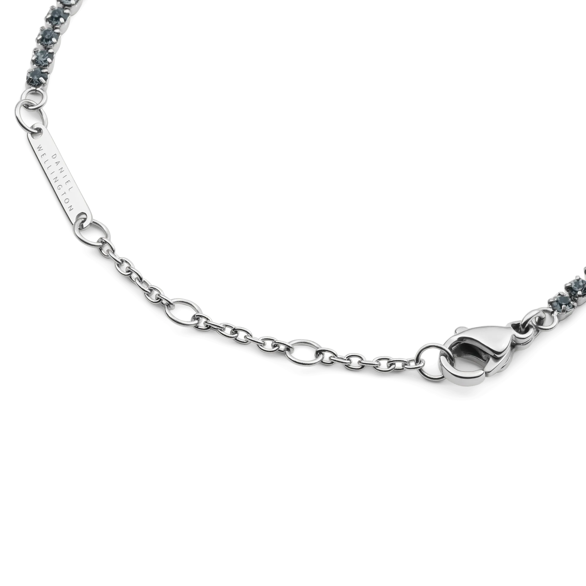 Classic Tennis Bracelet Nightfall Silver Daniel Wellington