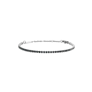 Classic Tennis Bracelet Nightfall Silver Daniel Wellington