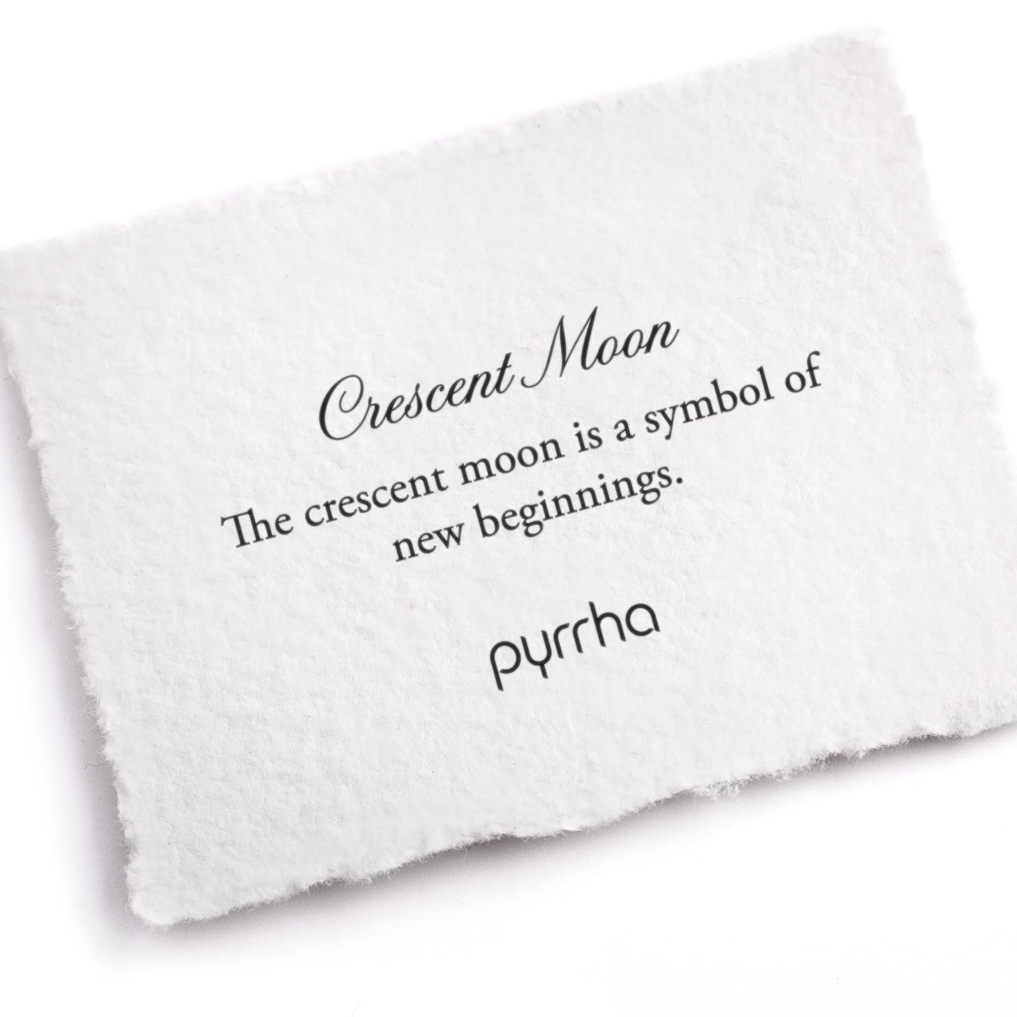 Crescent Moon Symbol Charm