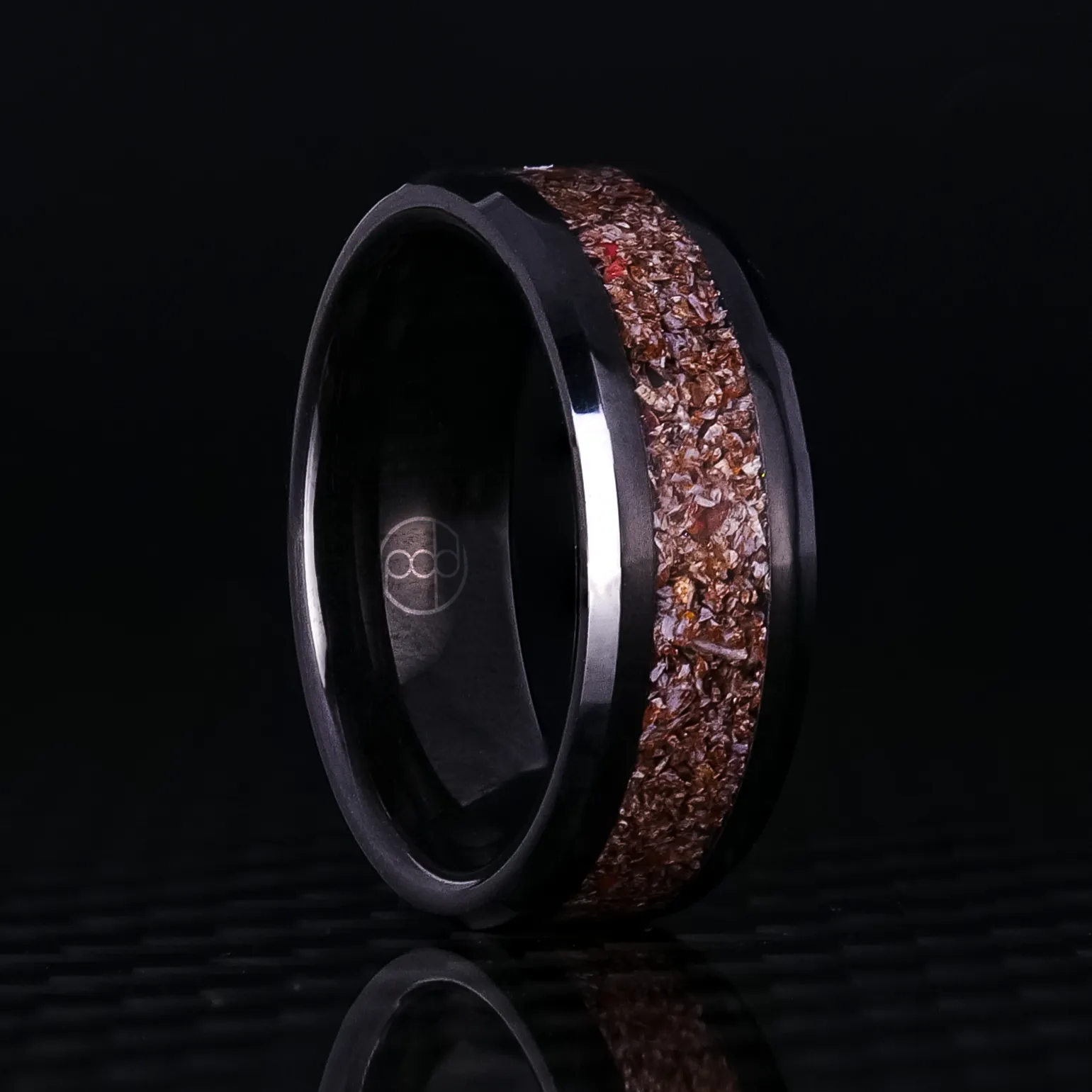 Custom Glowstone Ring | Pure Inlay Band