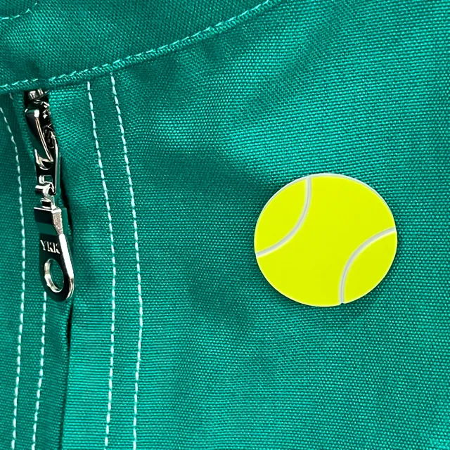 [CUSTOM] Tennis Ball Magnet Button Tag