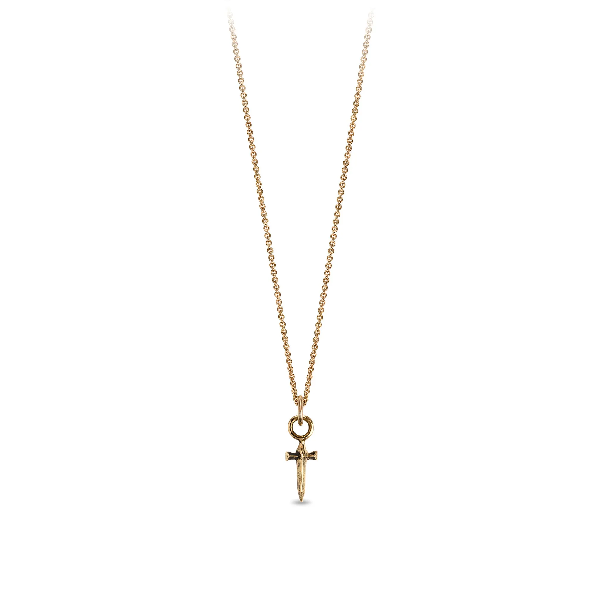 Dagger 14K Gold Symbol Charm