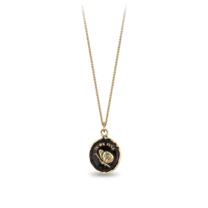 Determination 14K Gold Talisman