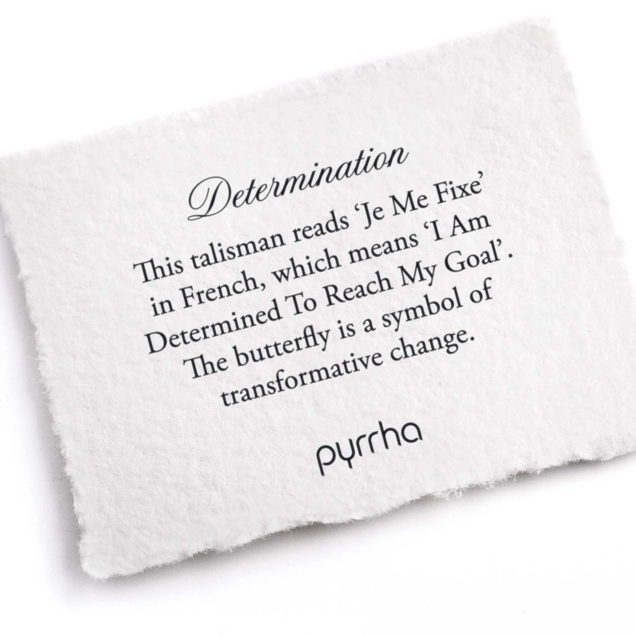 Determination 14K Gold Talisman
