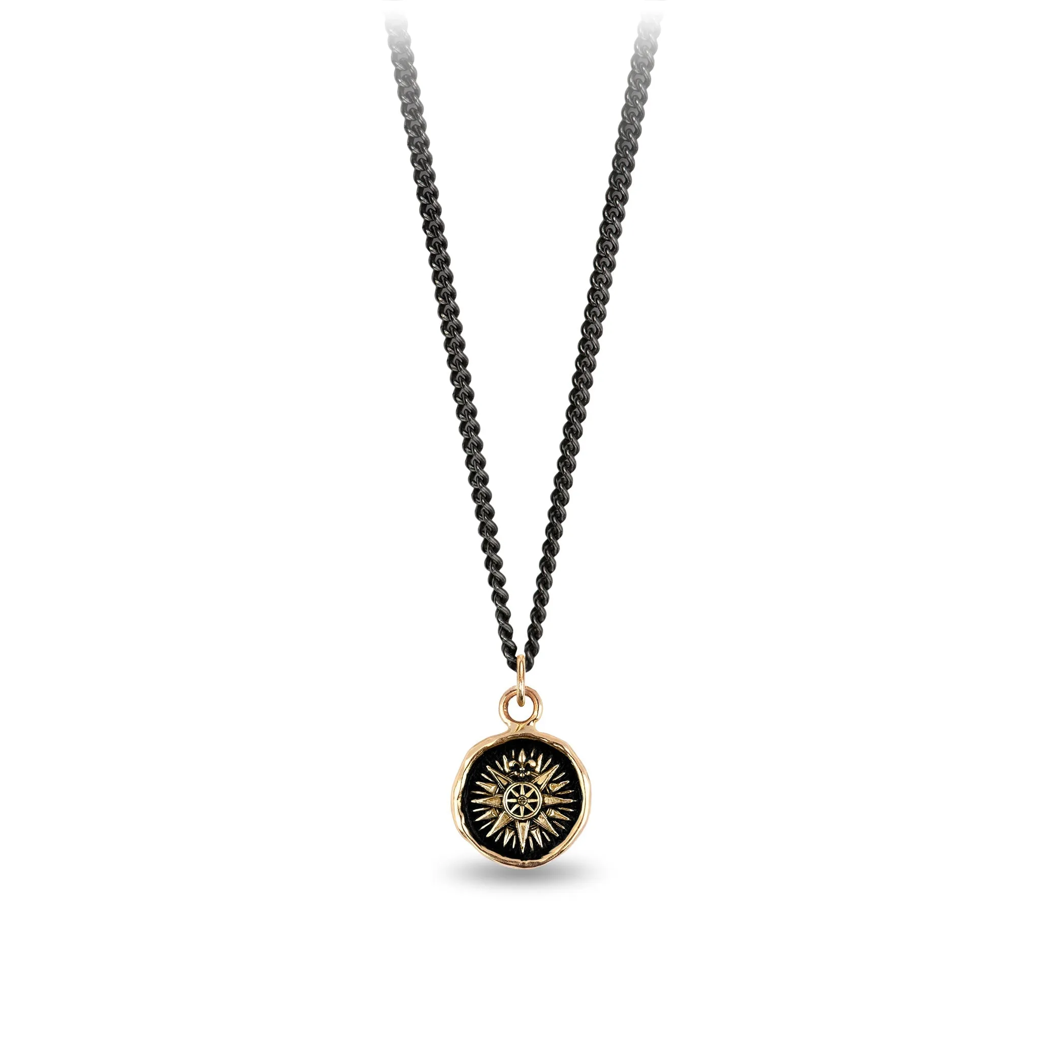 Direction 14K Gold Talisman