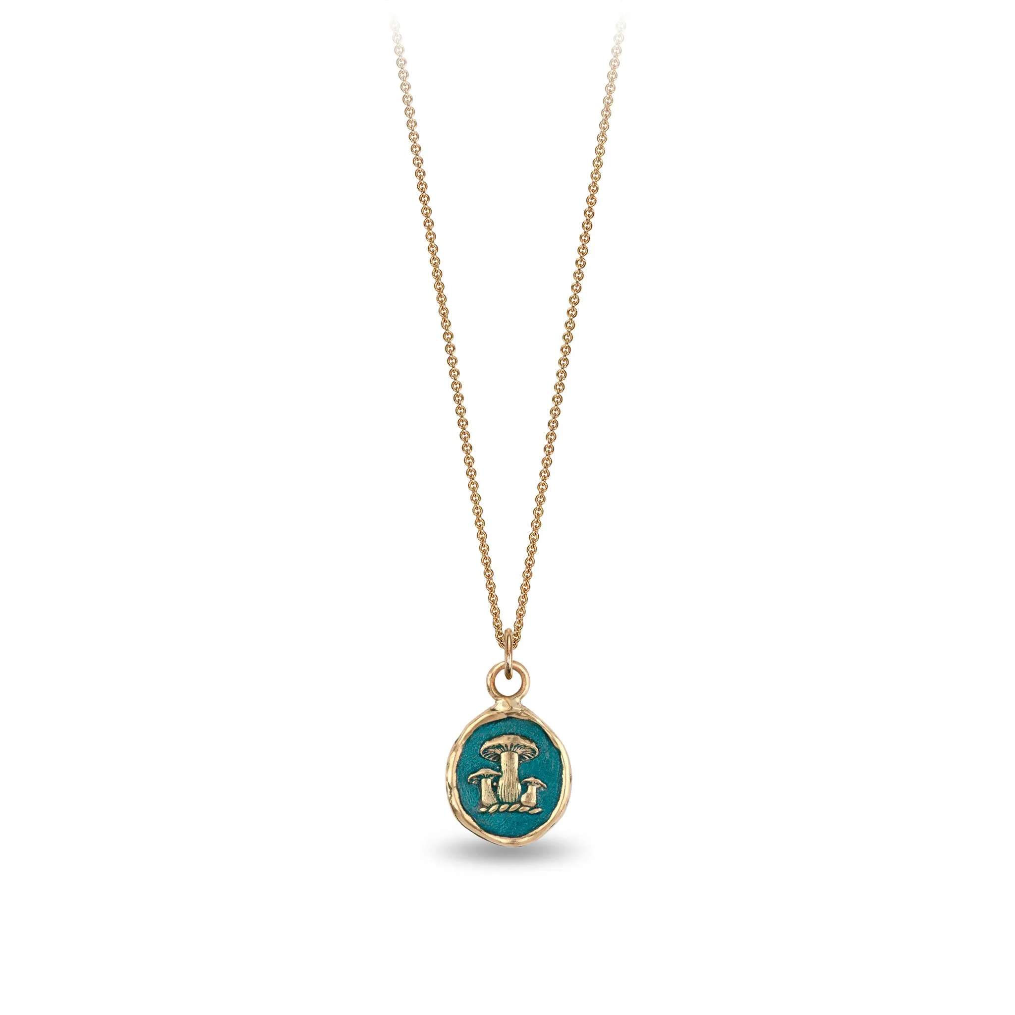 Earthy 14K Gold Appreciation Talisman - True Colors