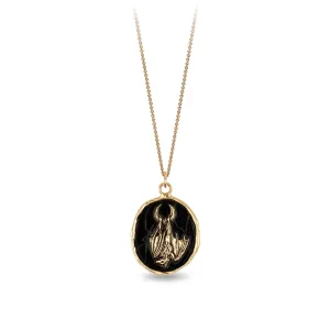 Embrace Your Dark Side 14K Gold Talisman