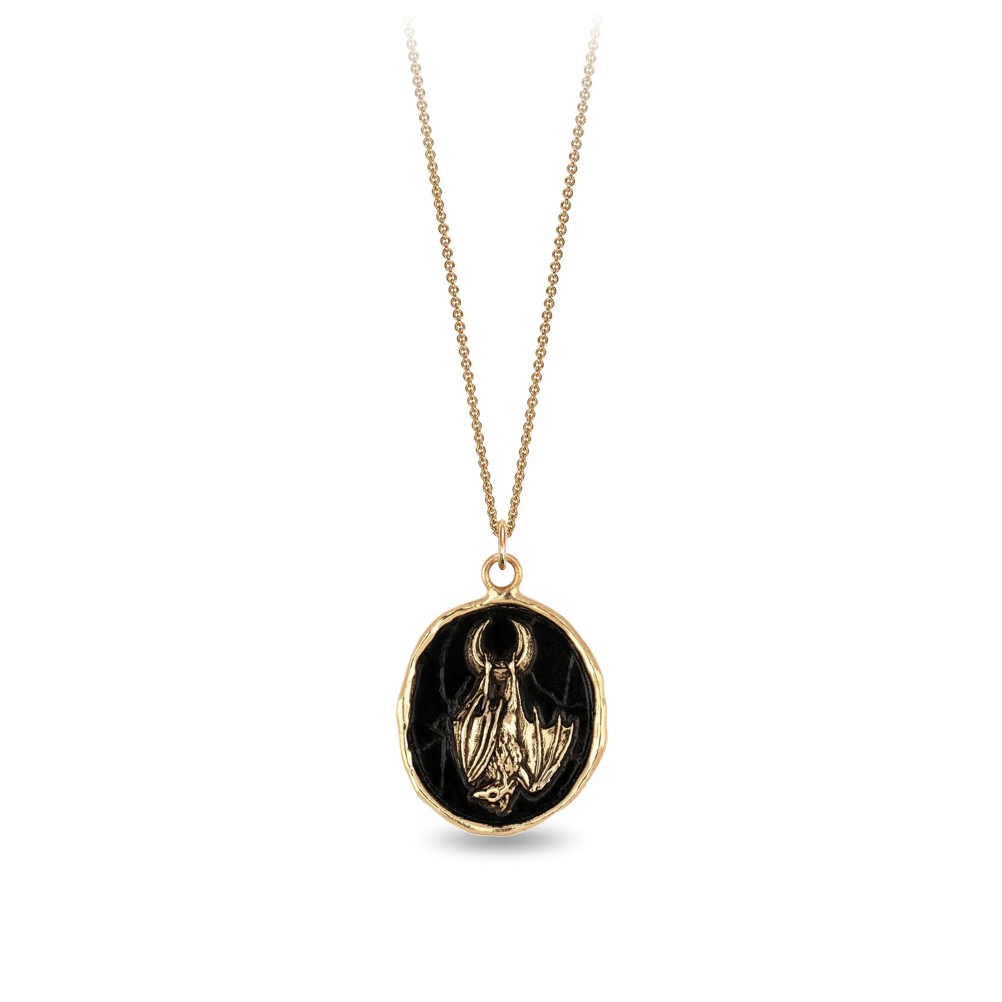 Embrace Your Dark Side 14K Gold Talisman