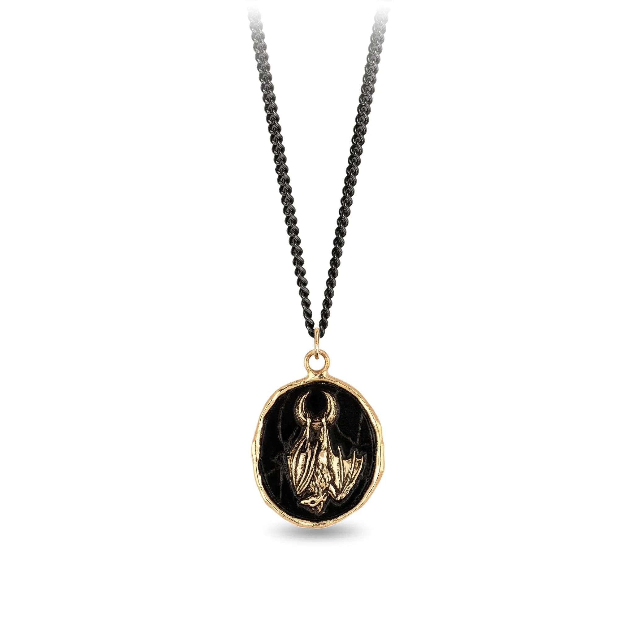 Embrace Your Dark Side 14K Gold Talisman