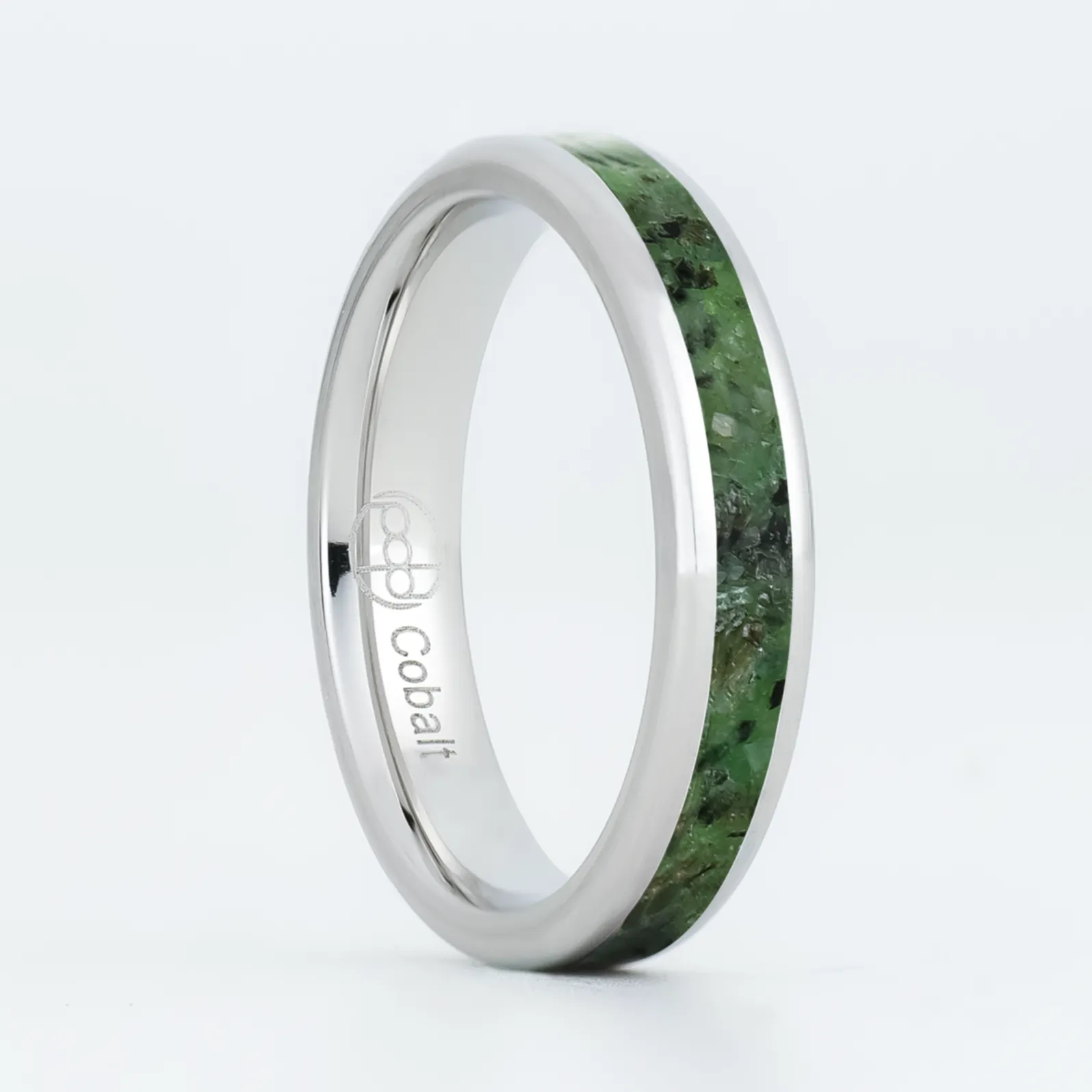 Emerald Glowstone Stackable Ring