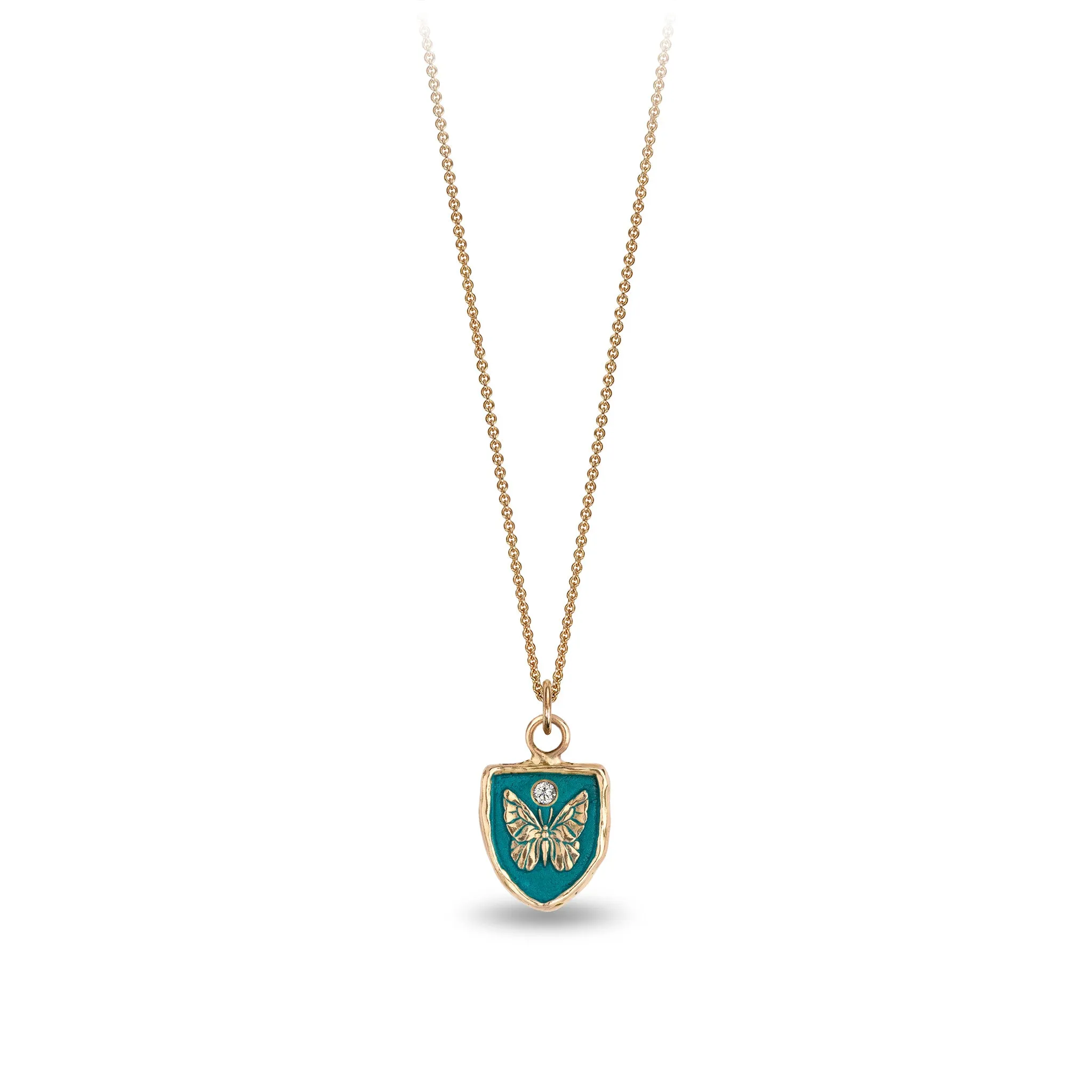 Ever Changing 14K Gold Appreciation Diamond Set Talisman - True Colors