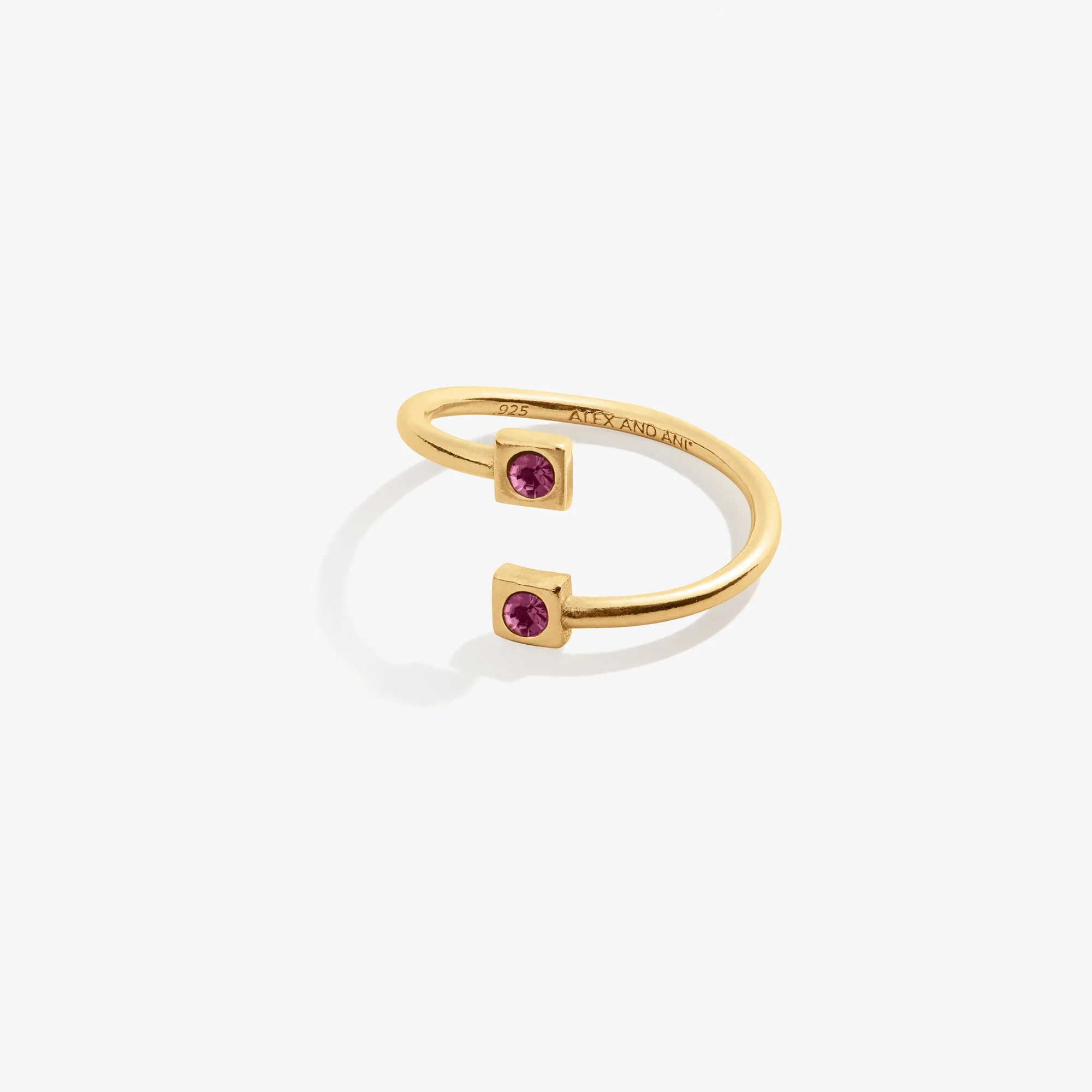 February Birthstone Amethyst Ring Wrap