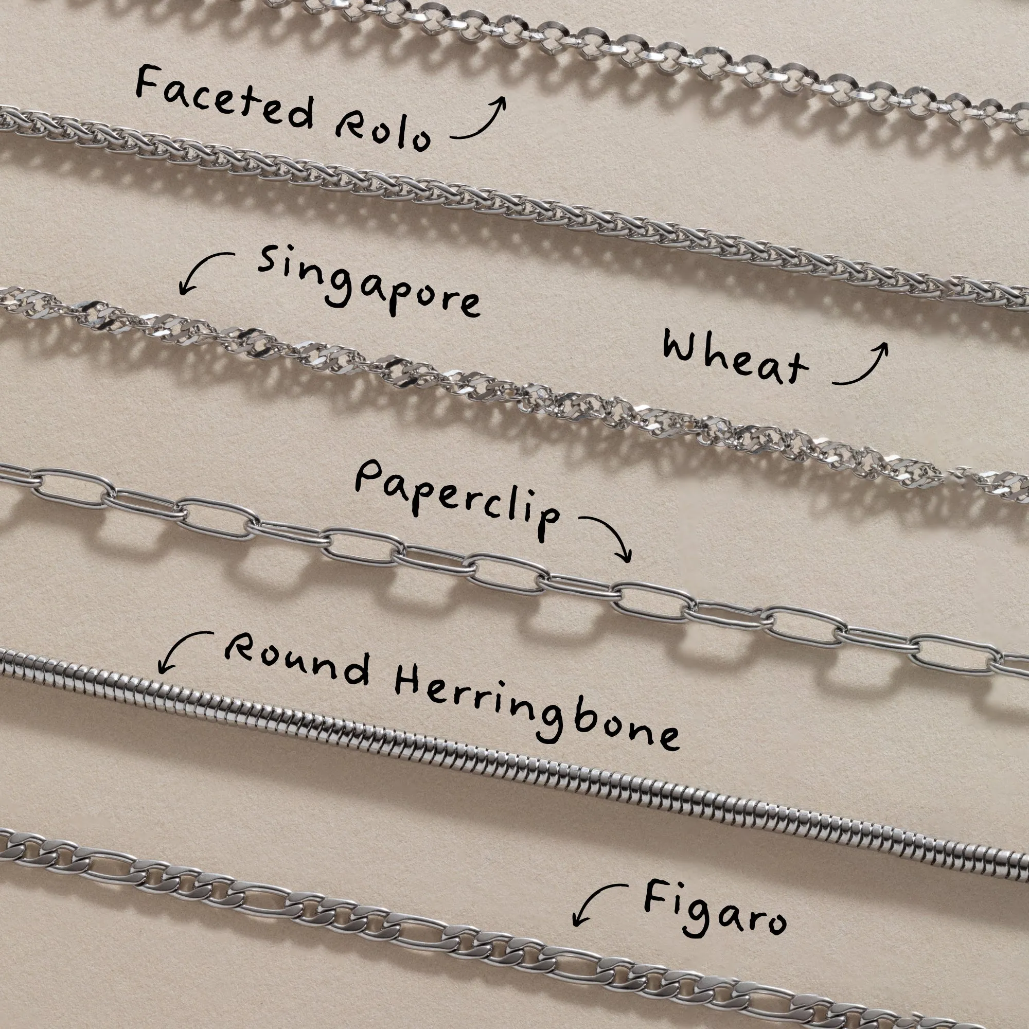 Figaro Charm & Layering Necklace
