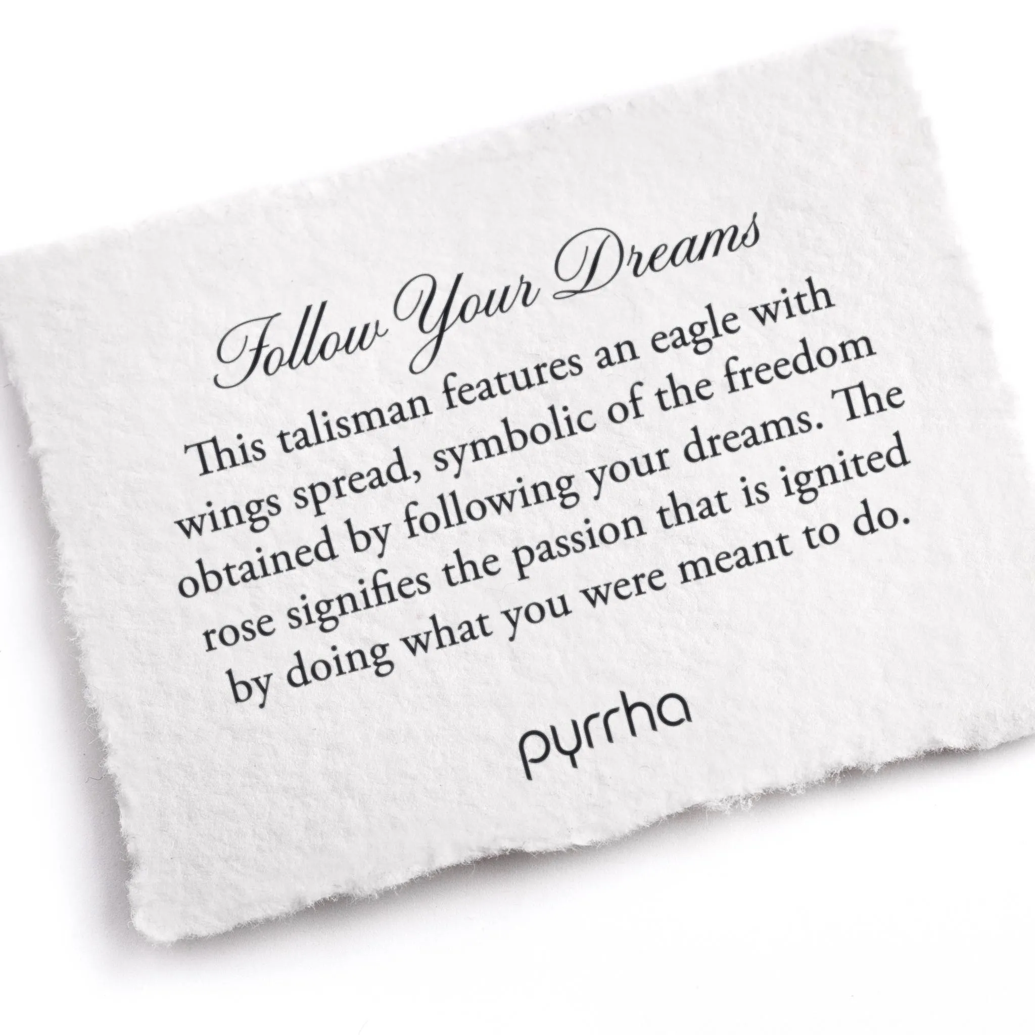 Follow Your Dreams 14K Gold Talisman