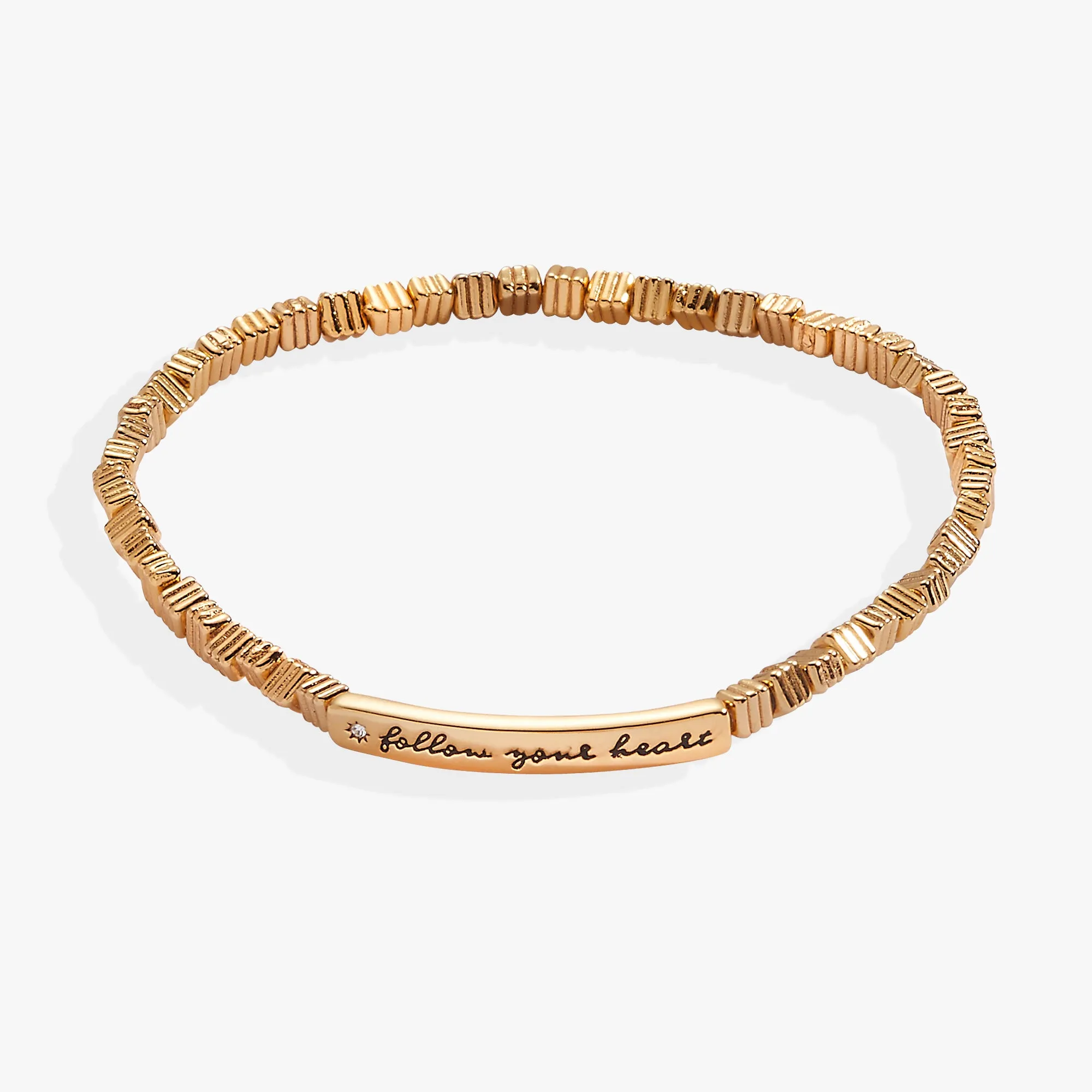 Follow Your Heart Stretch Bracelet