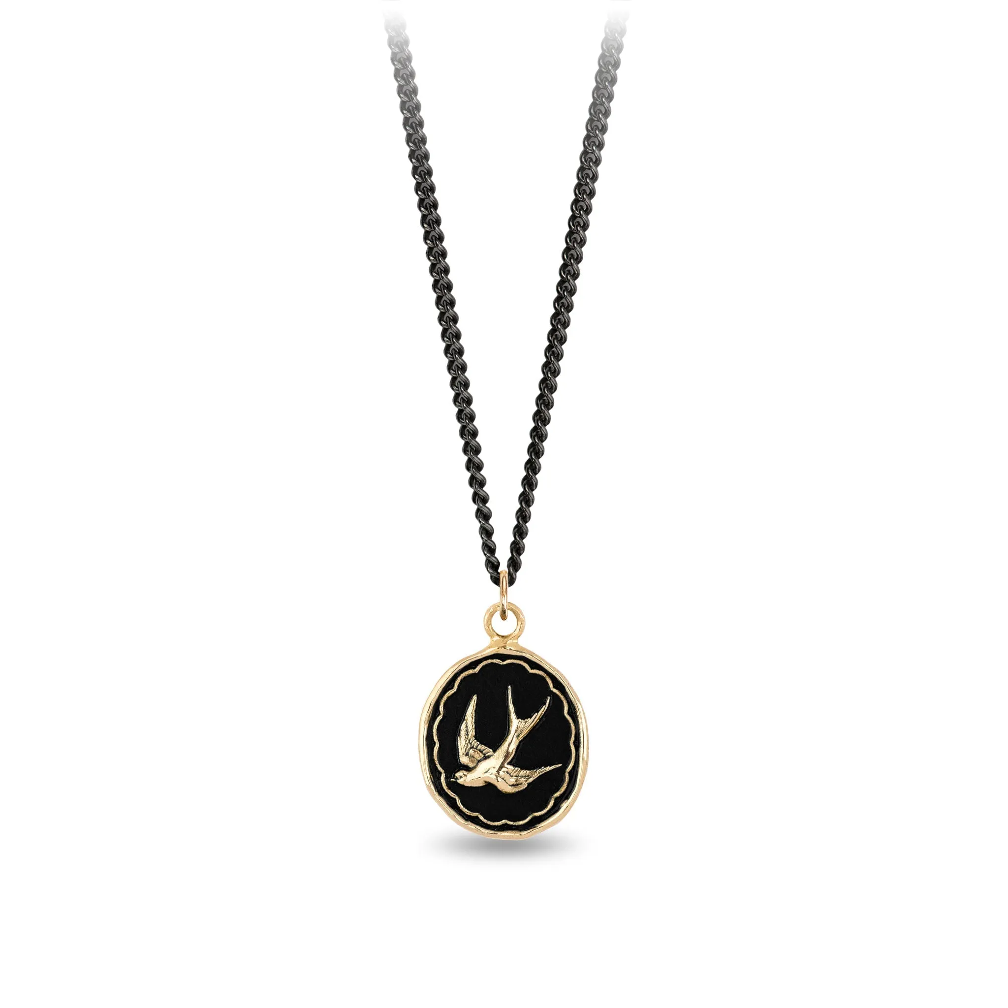 Free Spirited 14K Gold Talisman