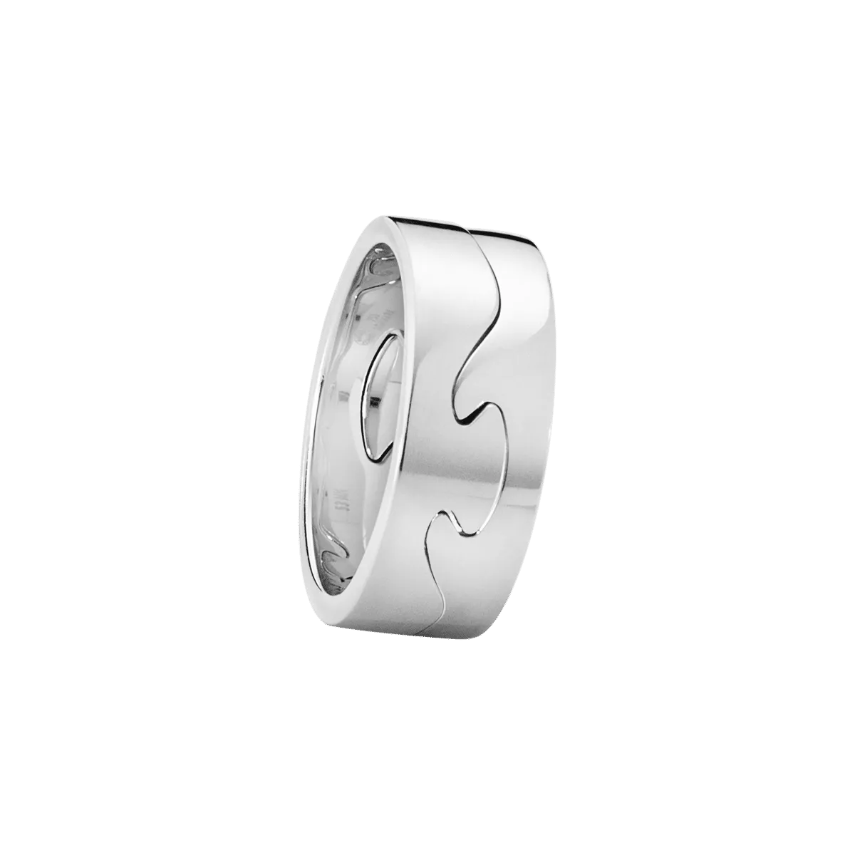 Fusion 18K White Gold Rings