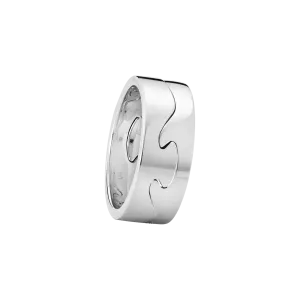 Fusion 18K White Gold Rings