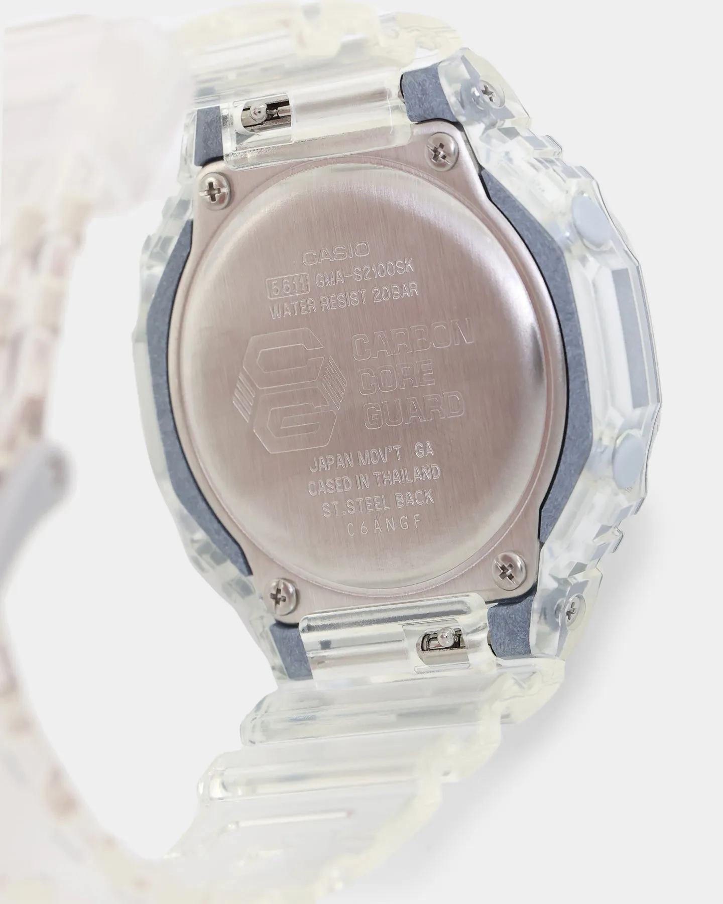 G Shock GMAS2100SK7A Transparent