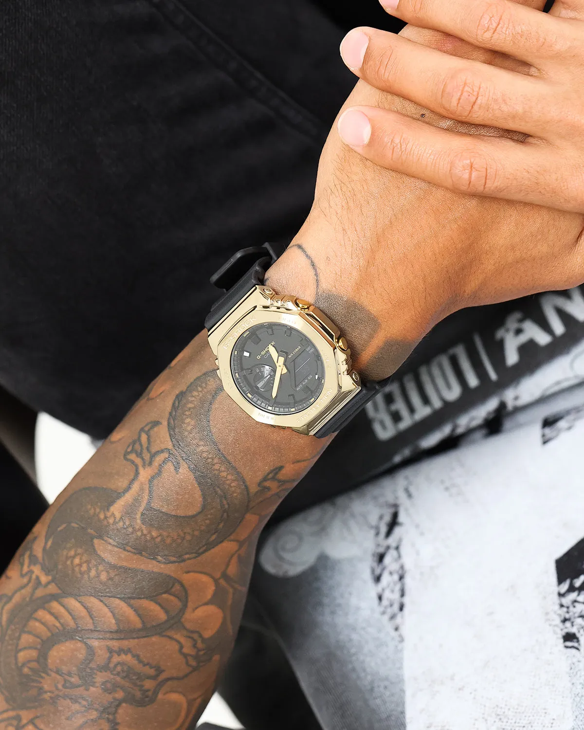 G Shock GMS2100GB-1A Black/Gold