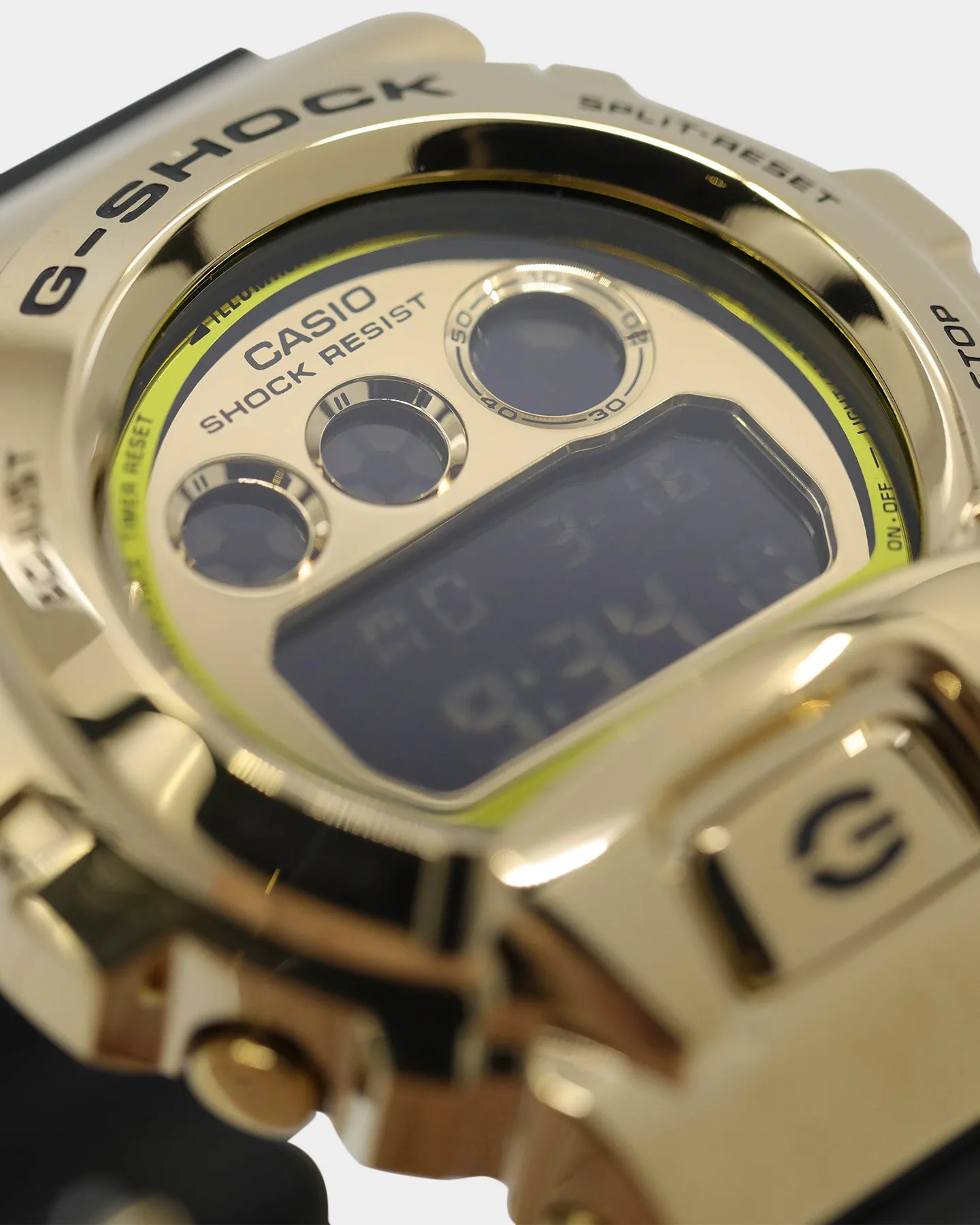 G Shock Metal Covered GM-6900 Black/Gold
