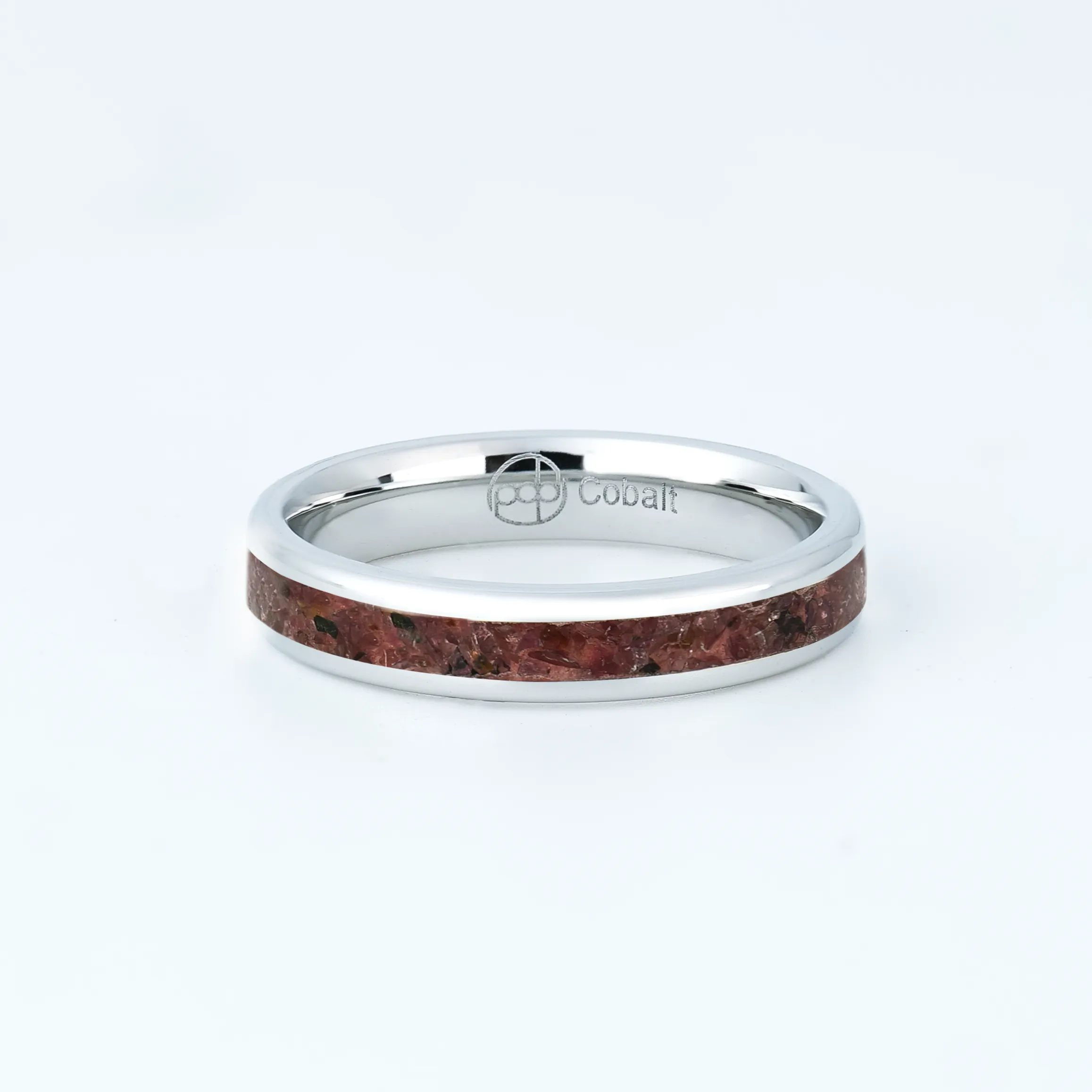Garnet Glowstone Stackable Ring