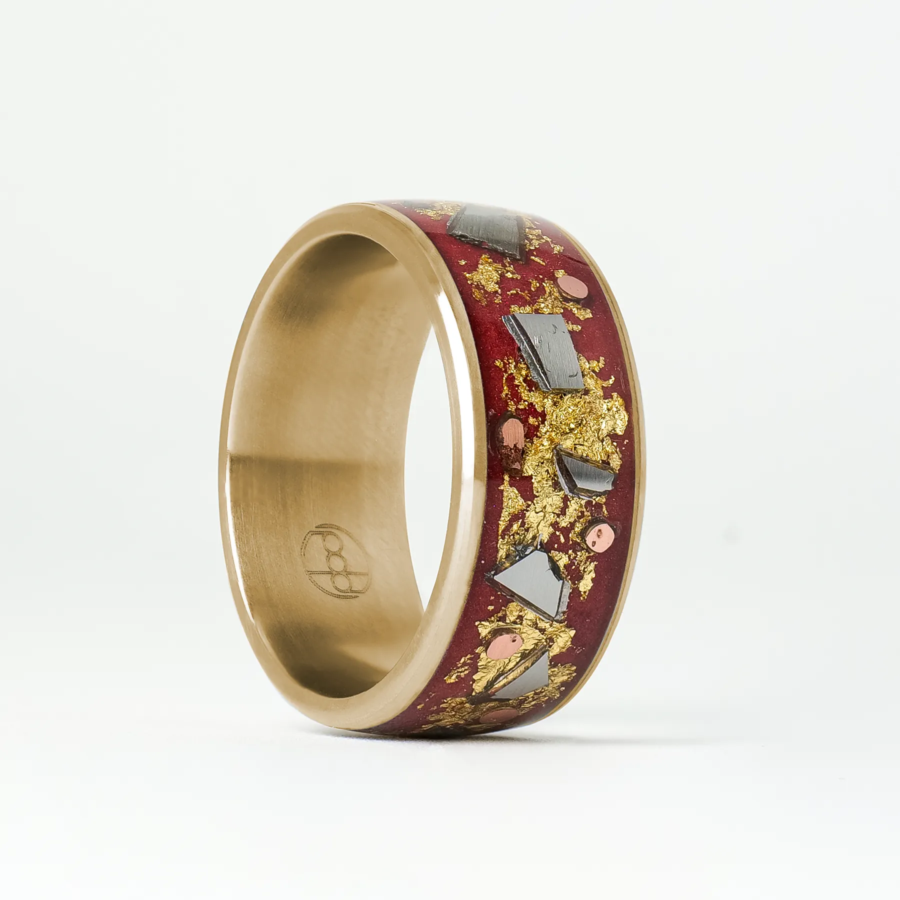 Gold Regal Halo Glowstone Ring
