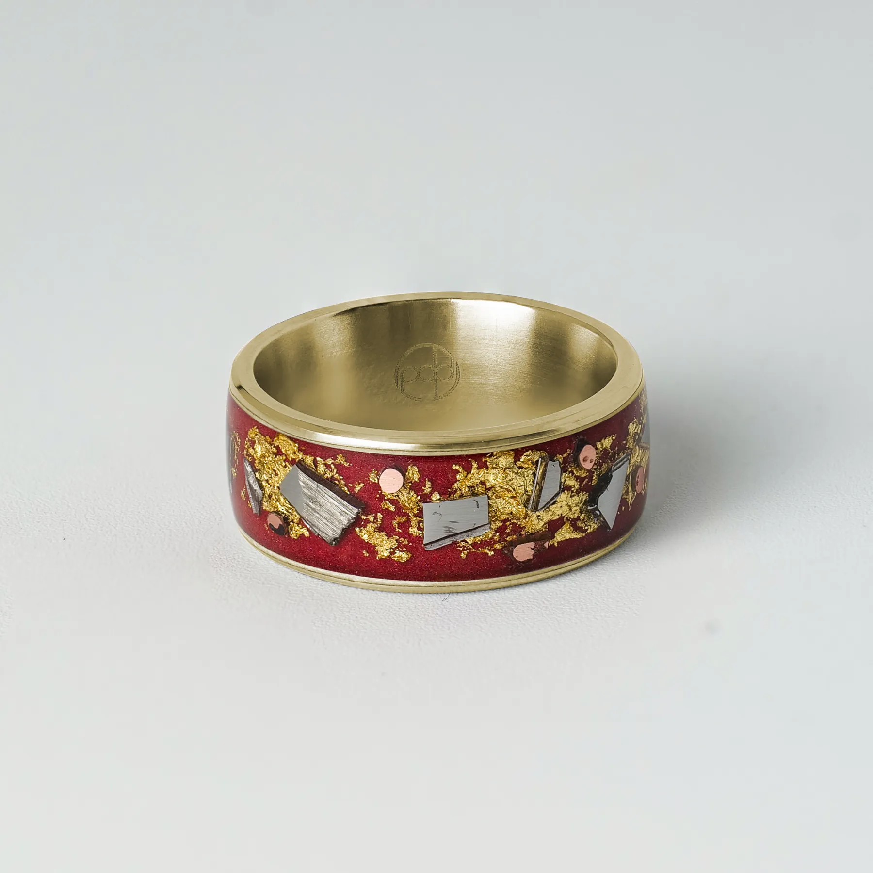 Gold Regal Halo Glowstone Ring