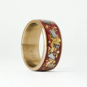Gold Regal Halo Glowstone Ring