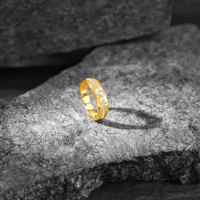 Golden Warrior Prince Ring for Him Giva