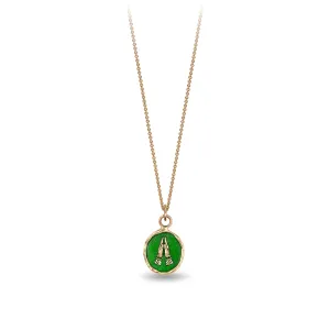 Grateful 14K Gold Appreciation Talisman - True Colors