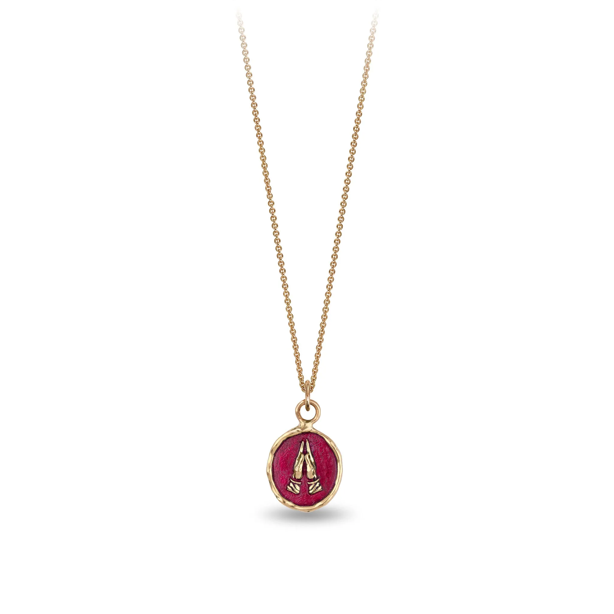 Grateful 14K Gold Appreciation Talisman - True Colors